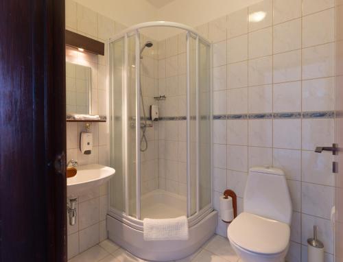 Ванна кімната в Guesthouse Hamar