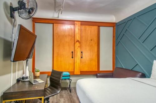 Postel nebo postele na pokoji v ubytování Ram's Hotel