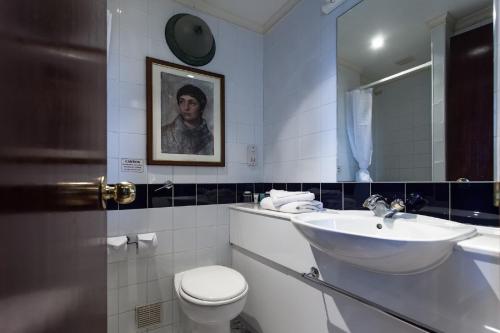 Ett badrum på Hampstead Britannia