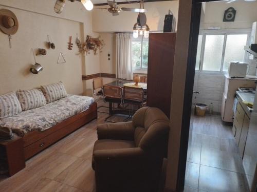 Posezení v ubytování Departamento Edificio Arenas, Miramar