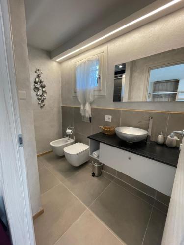 Koupelna v ubytování B&B Villa Tersius