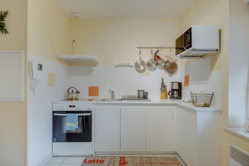 Dapur atau dapur kecil di Grain de vanille