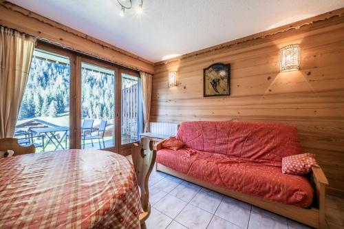 Posezení v ubytování Studio Rez-de-jardin, 4 pers Chatel