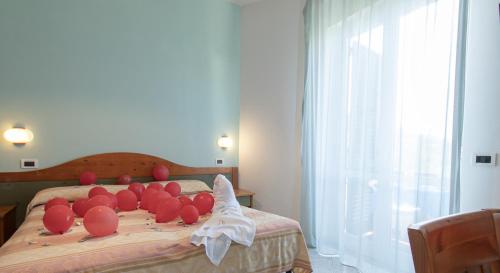 Ένα ή περισσότερα κρεβάτια σε δωμάτιο στο Hotel Park Victoria