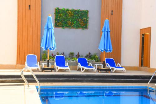 Piscina en o cerca de Moon Light Hotel Cairo DAR EL ESHARA