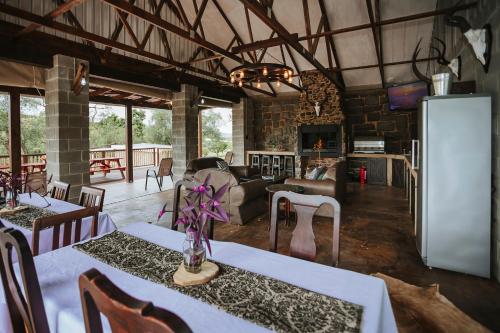 Restaurace v ubytování Rockdell Lodge