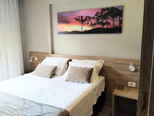 Katil atau katil-katil dalam bilik di Hotel Laghetto Resort Golden