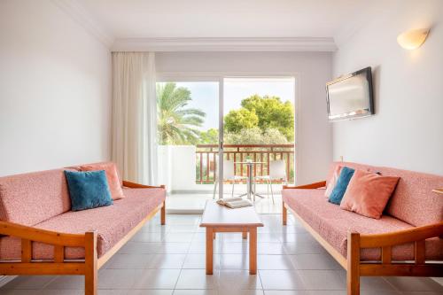 Χώρος καθιστικού στο Inturotel Esmeralda Garden