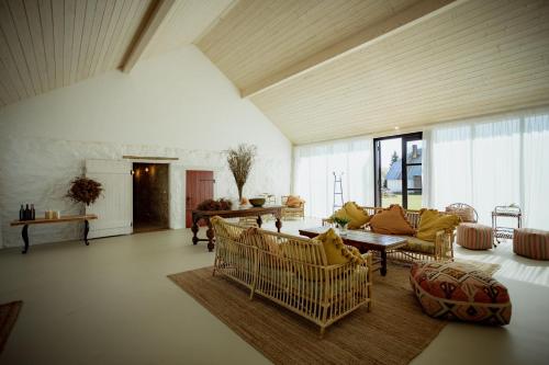 Posezení v ubytování Pilguse Residency