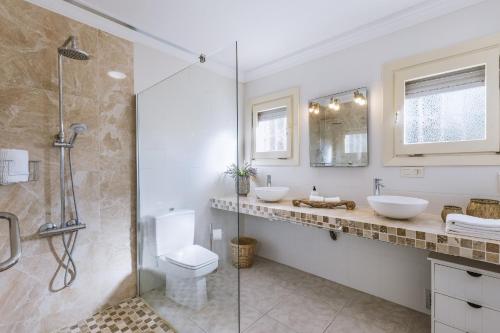 Kúpeľňa v ubytovaní Villa Levante
