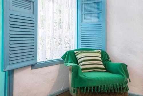 Χώρος καθιστικού στο Pousada Recanto da Villa