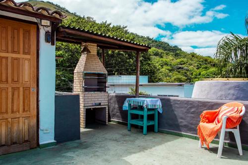 Μπαλκόνι ή βεράντα στο Pousada Recanto da Villa