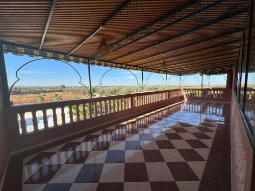 Un balcón o terraza de Jnane Malak hôte