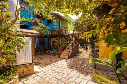 Κήπος έξω από το Pousada Recanto da Villa