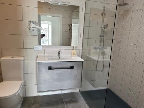 Et badeværelse på Casa Volcano