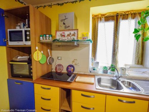 Una cocina o zona de cocina en Casadinonnabella
