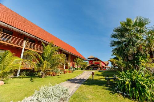 Zahrada ubytování Carnaubinha Praia Resort
