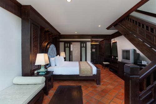 Katil atau katil-katil dalam bilik di The Hotspring Beach Resort & Spa - SHA Extra Plus