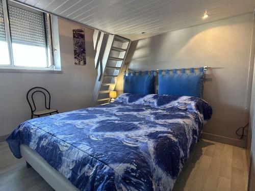 Krevet ili kreveti u jedinici u objektu Appartement Noirmoutier-en-l'Île, 2 pièces, 4 personnes - FR-1-224B-210