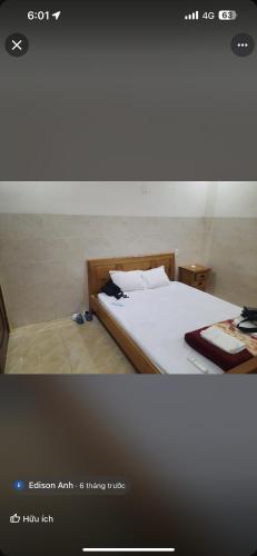 Thuan An的住宿－Hotel Đại Dương，一张卧室的照片,卧室配有一张床