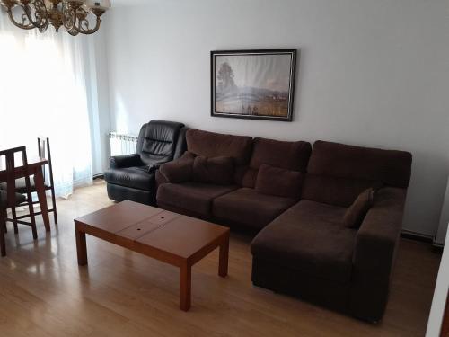 Ein Sitzbereich in der Unterkunft Apartamento la catedral