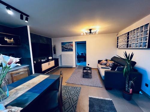 Posezení v ubytování Sparrow apartmens 2 - Vrabčia ulica 9, Košice