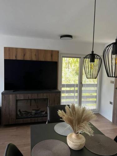 Μια τηλεόραση ή/και κέντρο ψυχαγωγίας στο Golden hour apartment