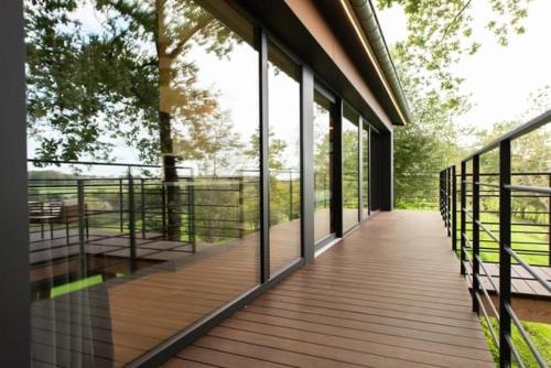 Un balcón o terraza de Gîte : Le Petit Appentis