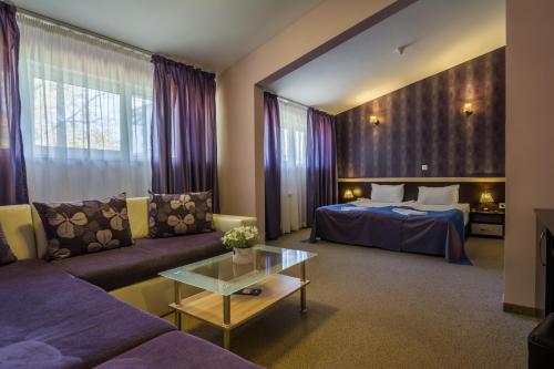 Ένα ή περισσότερα κρεβάτια σε δωμάτιο στο Hotel Royal Borovets