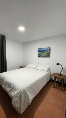 Postel nebo postele na pokoji v ubytování Chalet con piscina en Torrelodones