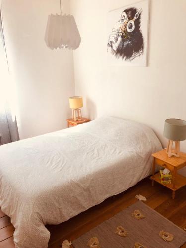 Photo de la galerie de l'établissement Spacious apartment in the heart of Biarritz, à Biarritz