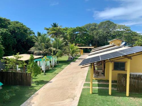 Jardin de l'établissement Vila Guaiamum