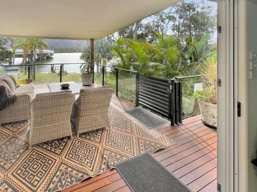 Μπαλκόνι ή βεράντα στο H2O Holiday Apartments Unit 12