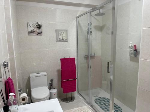 Koupelna v ubytování Apartamento aconchegante, Portimão Praia da Rocha