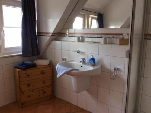 Koupelna v ubytování NEU! FeWo 1 Lüneburger Heide