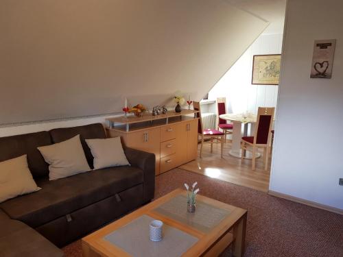 Posezení v ubytování NEU! Ferienwohnung Ramke OG