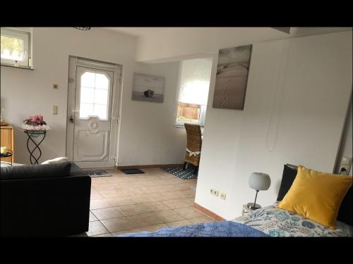 Χώρος καθιστικού στο NEU! Ferienwohnung Rheingau