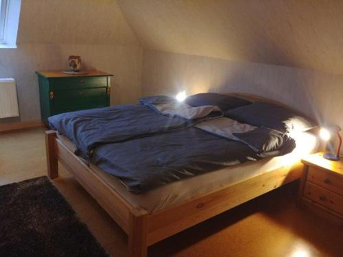 Katil atau katil-katil dalam bilik di NEU! Fewo nähe Pilsumer Leuchtturm