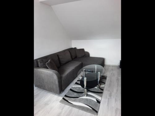 Posezení v ubytování NEU! Ferienwohnung Lucie