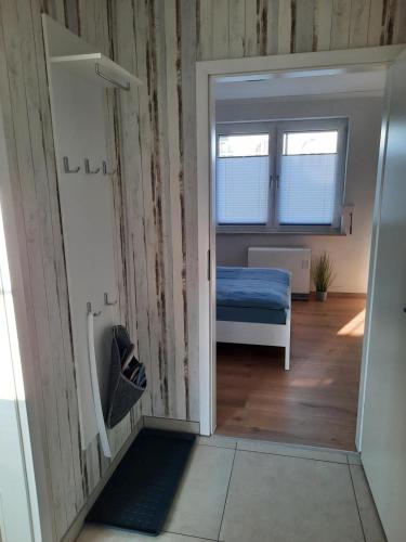 Katil atau katil-katil dalam bilik di NEU! Kleinstadtferienhaus Grimmen