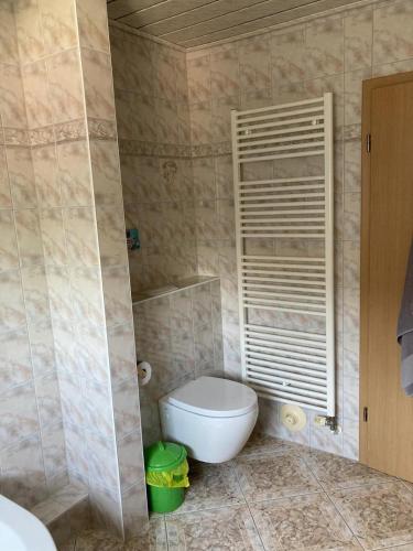 Bilik mandi di NEU Ferienwohnung Hofmann