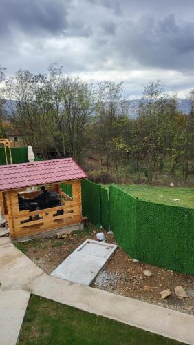 Paisaje cerca de este camping resort