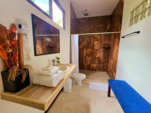 Koupelna v ubytování Mayan Majesty Boutique Hotel