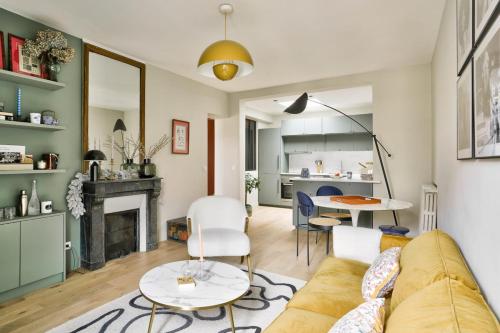 Bright apartment for 2 in Les Batignolles