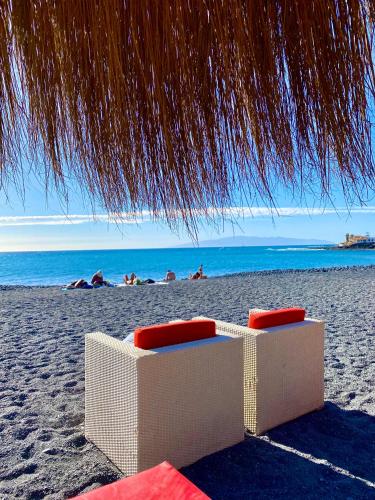 Panoramic view apartment with big terrace