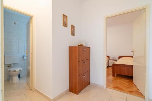 Ένα μπάνιο στο Apartments with parking space Mandre, Pag - 18748