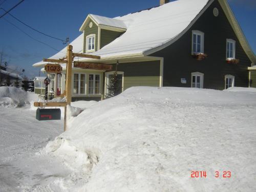 Gîte la Veilleuse v zimě