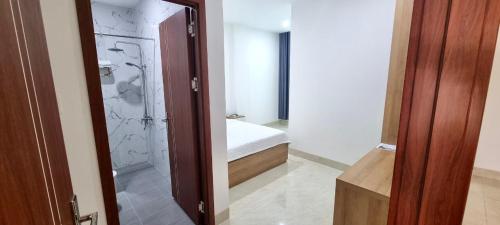 Kúpeľňa v ubytovaní Sunn Hotel