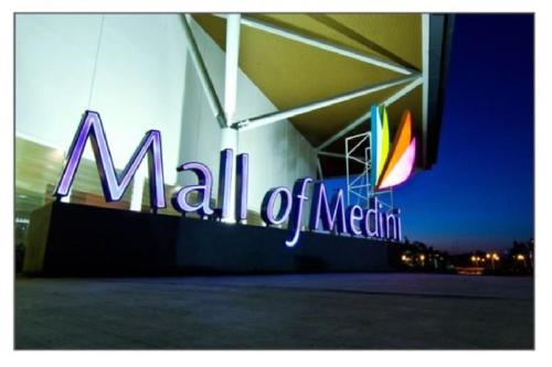 a mall of mexico sign on the side of a building at Iskandar Residences 2BR 5pax 5 mins Legoland Wi-Fi Sky Pool 360 in Nusajaya