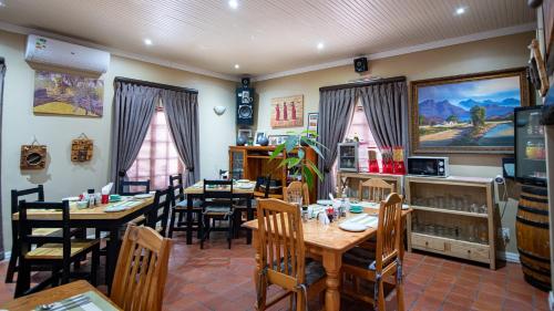 Η κουζίνα ή μικρή κουζίνα στο Guesthouse De Tijger Lodge